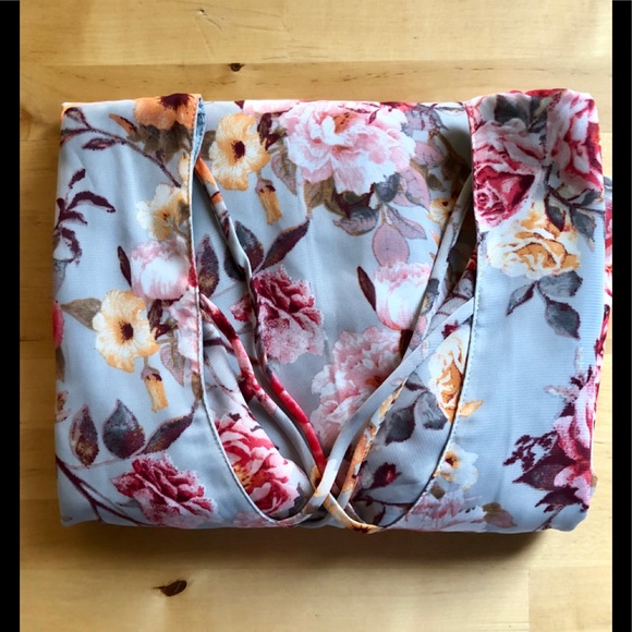 Joni Flow Dress in “Boho Blue Bouquet” - Picture 5 of 5